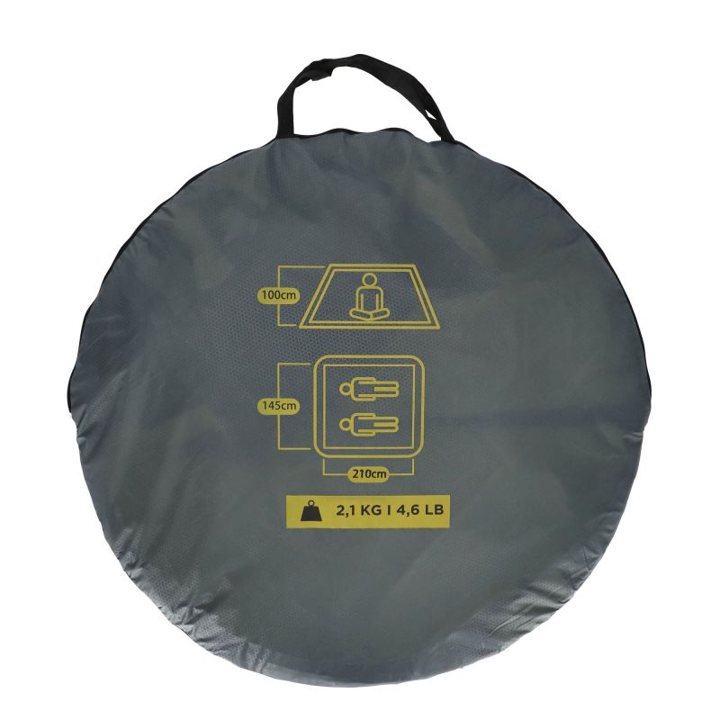 MOTO KAMP TENDA 319 - Nero/Grigio