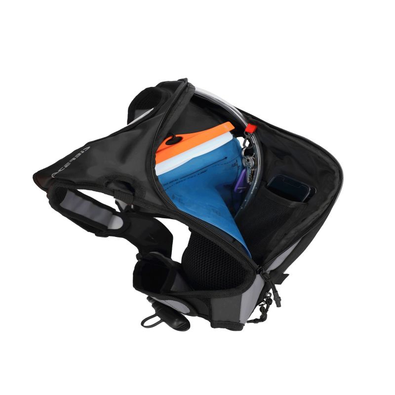 ZAINO SENTER 7L 319 - Nero/Grigio