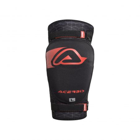0023457.323 GOMITIERA SOFT KID 323 - Nero/Rosso Acerbis