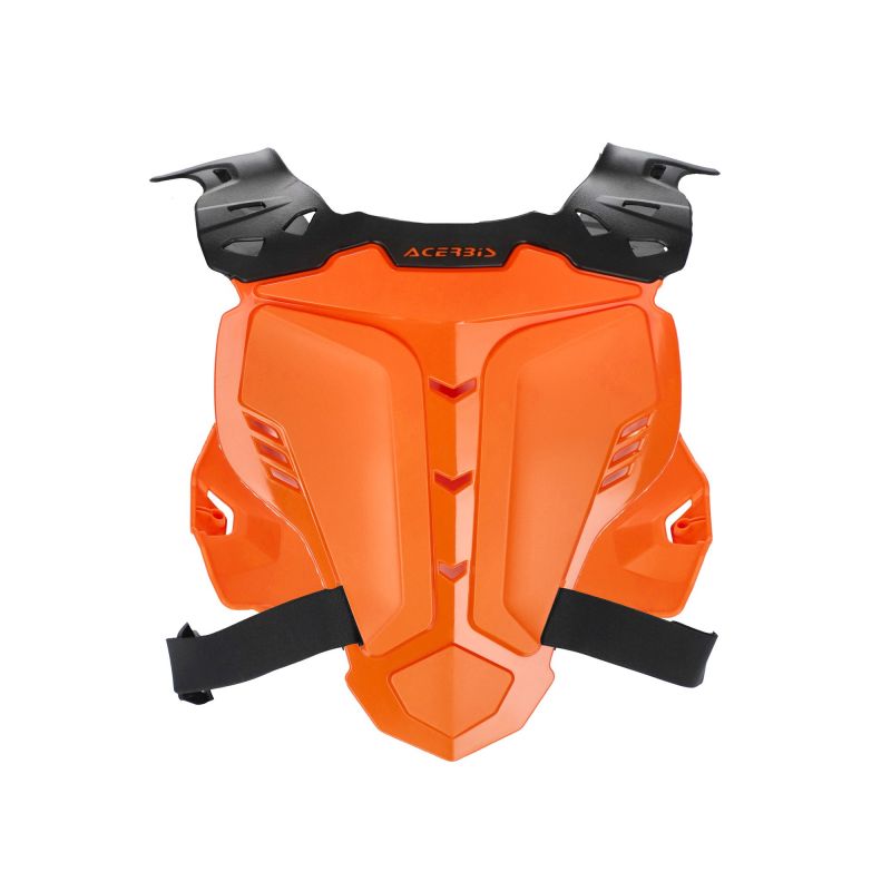 PETTORINA LINEAR 313 - Nero/Arancio