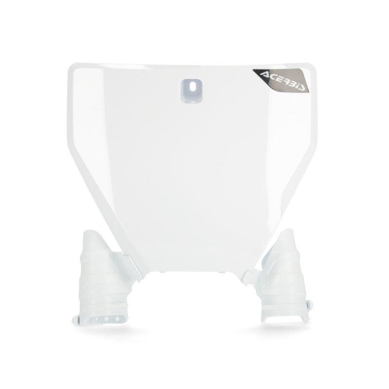 0024258.030 TABELLA PORTANUMERO RAPTOR PER HUSQVARNA 030 - Bianco HUSQVARNA TX 300 2020-2022 Acerbis
