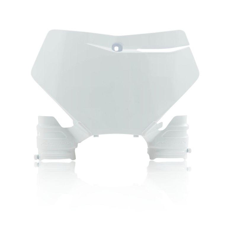 0024252.030 TABELLA PORTANUMERO PER KTM RAPTOR 030 - Bianco KTM SX-F 350 2019-2022 Acerbis