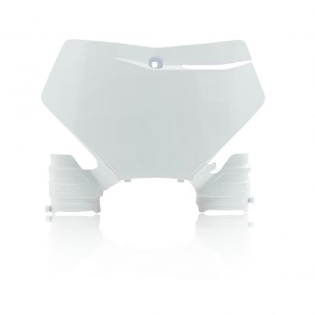 0024252.030 TABELLA PORTANUMERO PER KTM RAPTOR 030 - Bianco KTM XC 300 2019 Acerbis