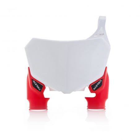 0022142.239 TABELLA PORTANUMERO RAPTOR PER HONDA 239 - Bianco/Rosso HONDA CRF 250 R 2014-2017 Acerbi