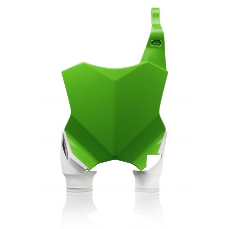 0022312.371 TABELLA PORTANUMERO RAPTOR PER KAWASAKI 371 - Verde/Bianco KAWASAKI KX 450 X 2021-2024 A