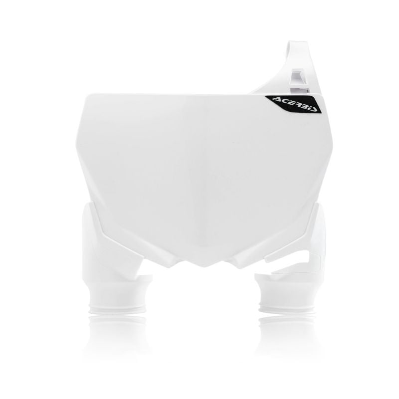 0022298.030 TABELLA PORTANUMERO RAPTOR PER YAMAHA 030 - Bianco YAMAHA YZ 250 2005-2021 Acerbis