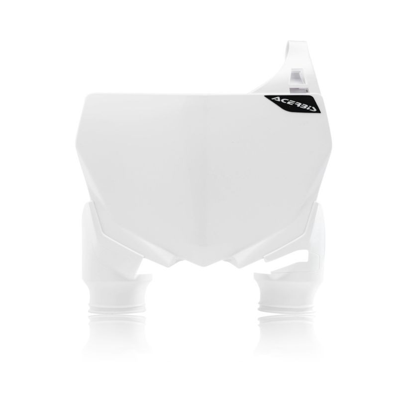 0022298.030 TABELLA PORTANUMERO RAPTOR PER YAMAHA 030 - Bianco YAMAHA YZ 250 F 2010-2018 Acerbis
