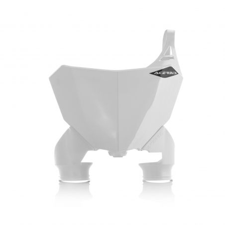 0022391.030 TABELLA PORTANUMERO RAPTOR PER HONDA 030 - Bianco HONDA CRF 250 R 2018-2021 Acerbis