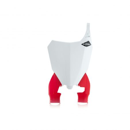 0022391.239 TABELLA PORTANUMERO RAPTOR PER HONDA 239 - Bianco/Rosso HONDA CRF 450 RX 2017-2020 Acerb