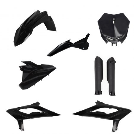 0025496.090 FULL PLASTIC KIT PER BETA 090 - Nero BETA RX 450 2023 Acerbis