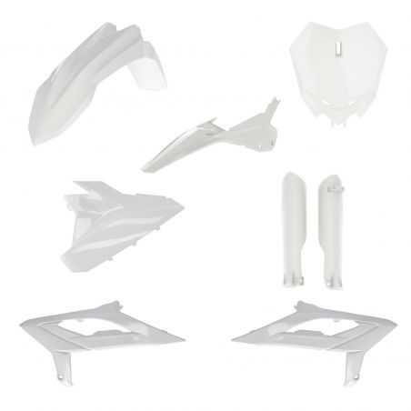 0025496.030 FULL PLASTIC KIT PER BETA 030 - Bianco BETA RX 450 2023 Acerbis