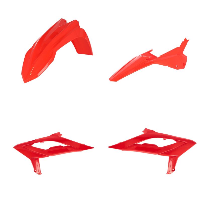 0025460.110 PLASTIC KIT 110 - Rosso BETA RR 350 4T RACING 2023-2024 Acerbis