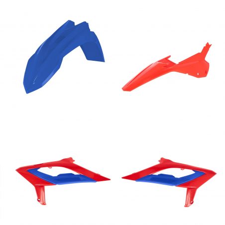 0025460.344 PLASTIC KIT 344 - Rosso/Blu BETA RR 125 2T 2023-2024 Acerbis