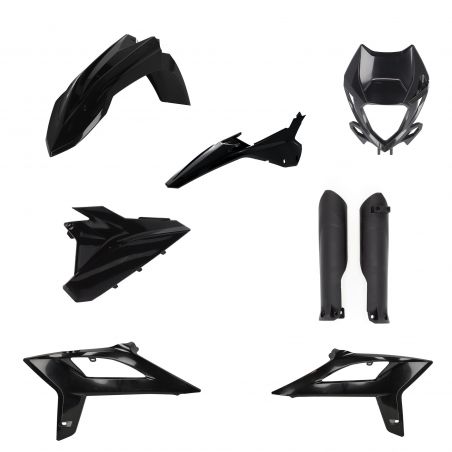 0024937.090 FULL PLASTIC KIT PER BETA 090 - Nero BETA RR 200 2T 2020-2022 Acerbis