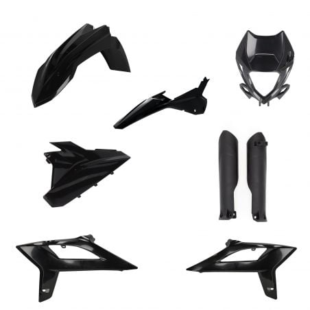 0024937.090 FULL PLASTIC KIT PER BETA 090 - Nero BETA RR 350 4T 2020-2022 Acerbis