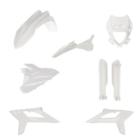 0024937.030 FULL PLASTIC KIT PER BETA 030 - Bianco BETA RR 200 2T 2020-2022 Acerbis