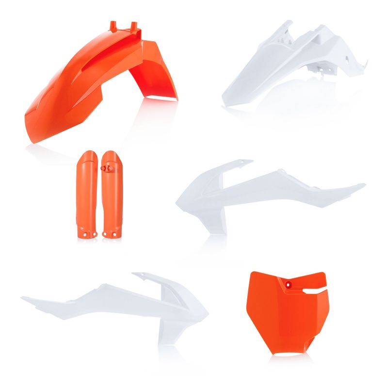 0023593.553.023 FULL PLASTIC KIT PER KTM 553.023 - Replica 23 GAS GAS MC 65 2021-2023 Acerbis