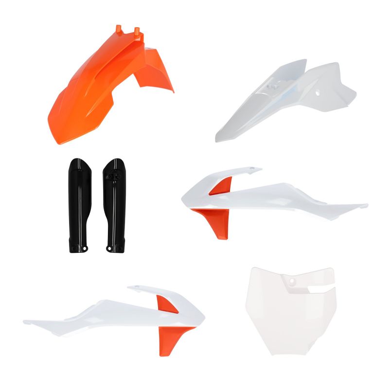 0025506.553.021 FULL PLASTIC KIT PER KTM 553.021 - Replica 21 GAS GAS MC 50 2021-2023 Acerbis