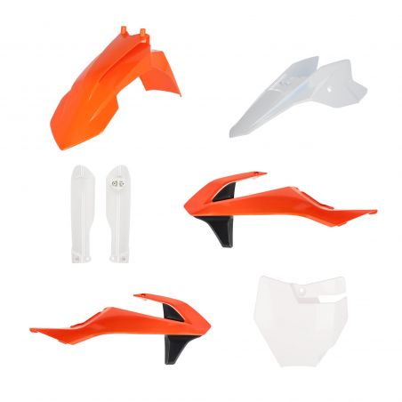 0025506.553.016 FULL PLASTIC KIT PER KTM 553.016 - Replica 016 GAS GAS MC 50 2021-2023 Acerbis