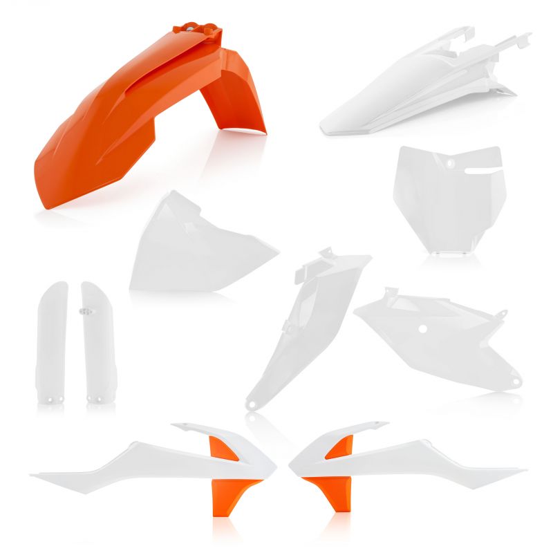 0022933.553.019 FULL PLASTIC KIT PER KTM 553.019 - Replica 19 KTM SX 85 2018-2024 Acerbis