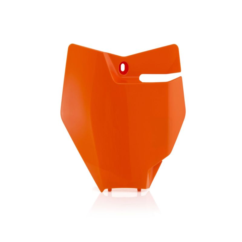 0022927.011.016 TABELLA PORTA NUMERO 011.016 - Arancio 016 KTM SX 85 2018-2024 Acerbis