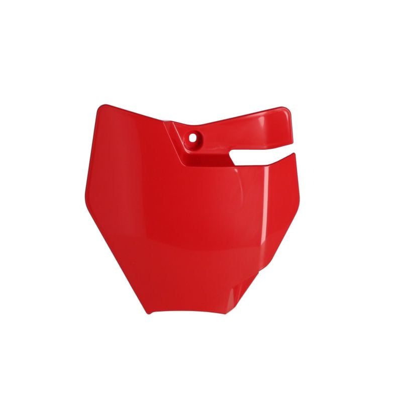 0025512.110 TABELLA PORTANUMERO ANTERIORE 110 - Rosso KTM SX-E 5 2020-2024 Acerbis