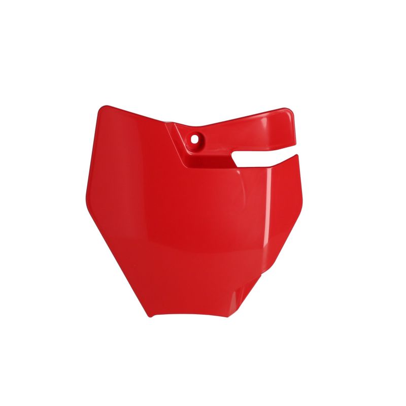 0025512.110 TABELLA PORTANUMERO ANTERIORE 110 - Rosso KTM SX-E 5 2020-2024 Acerbis