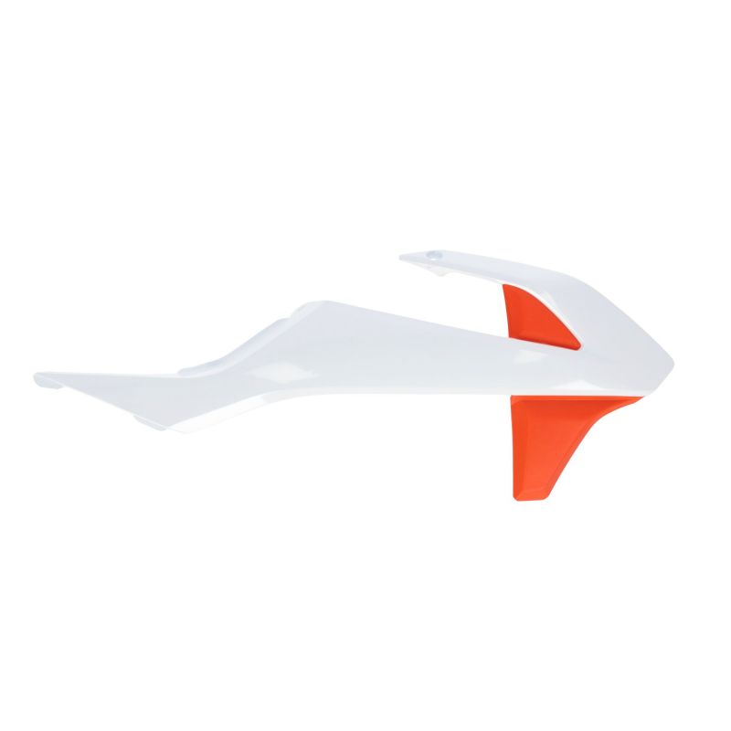 SPOILER RADIATORE 229 - Bianco/Arancio KTM SX-E 3 2023-2024
