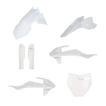 0025506.030 FULL PLASTIC KIT PER KTM 030 - Bianco KTM SX 50 2016-2023 Acerbis
