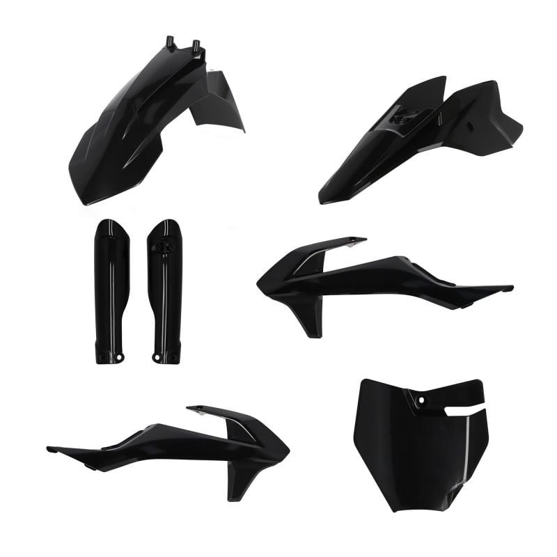 0025506.090 FULL PLASTIC KIT PER KTM 090 - Nero KTM SX-E 3 2023-2024 Acerbis
