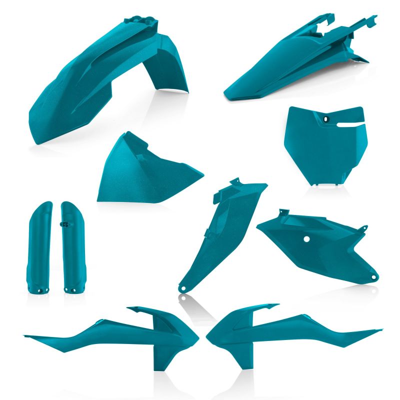 0022933.132 FULL PLASTIC KIT PER KTM 132 - verde 3 KTM SX 85 2018-2024 Acerbis