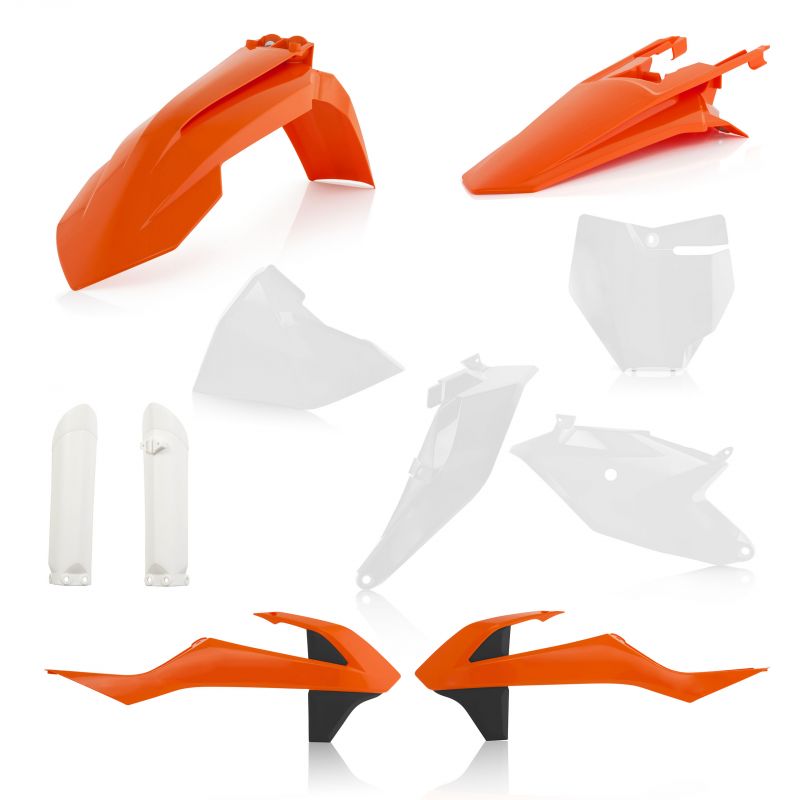 0022933.553 FULL PLASTIC KIT PER KTM 553 - Originale KTM SX 85 2018-2024 Acerbis