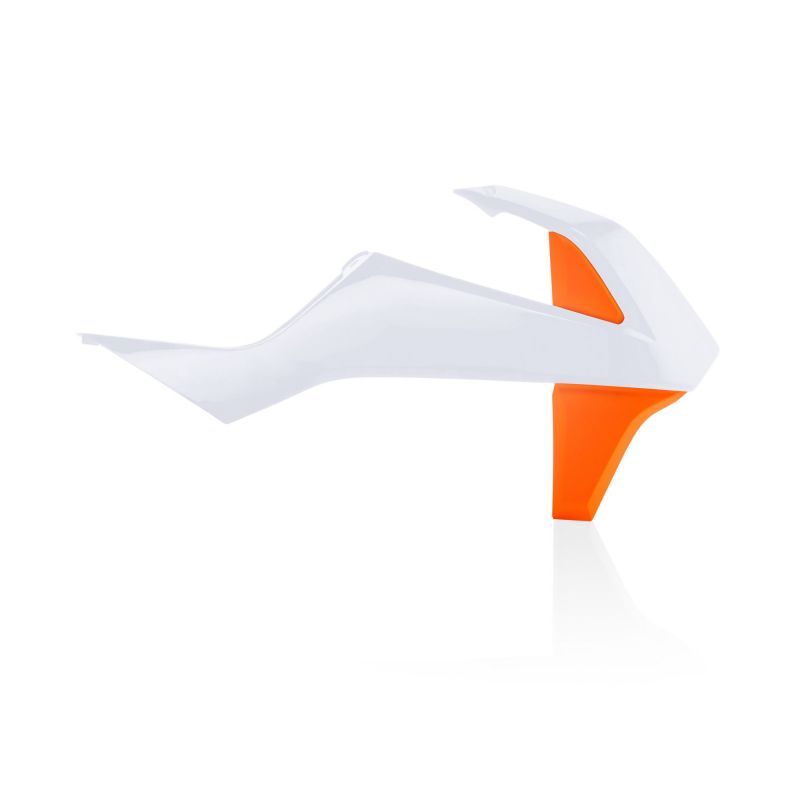 SPOILER RADIATORI 485 - Bianco 2/Arancio KTM SX 85 2018-2024