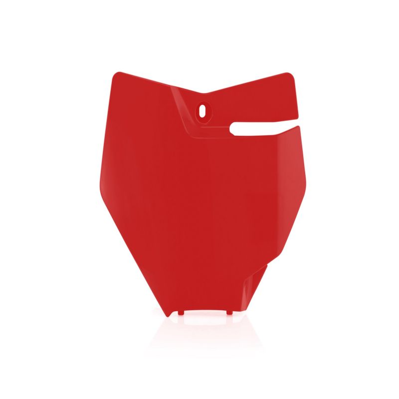 0022927.110 TABELLA PORTA NUMERO 110 - Rosso KTM SX 85 2018-2024 Acerbis