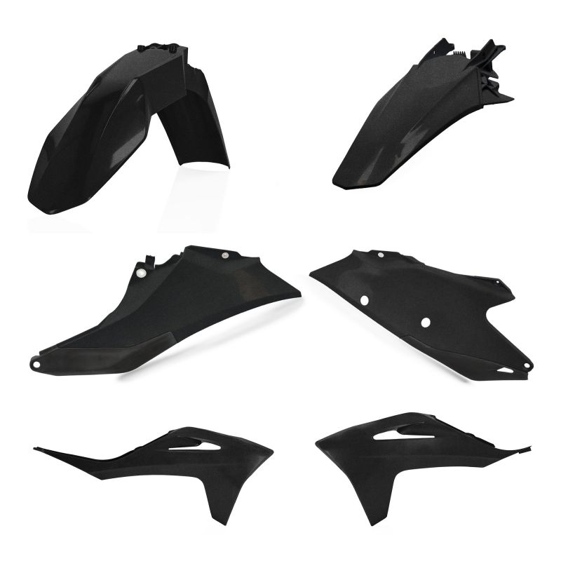 0024630.092 PLASTIC KIT 092 - nero metallico GAS GAS EX 300 2021-2023 Acerbis