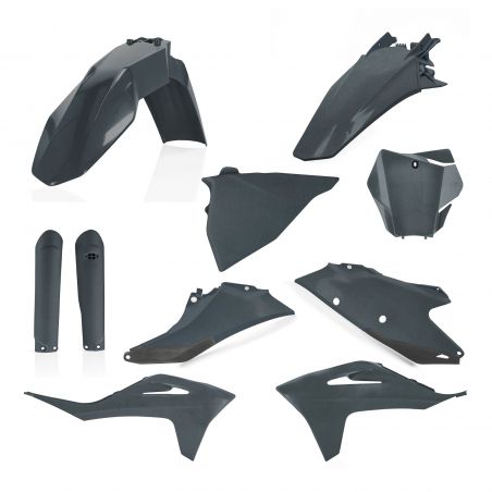 0024631.072 FULL PLASTIC KIT PER GAS GAS 072 - grigio metallico GAS GAS MC 250 2022-2023 Acerbis