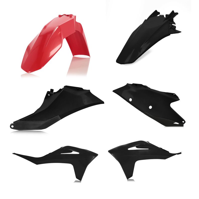 0024630.349 PLASTIC KIT 349 - Rosso/Nero GAS GAS MC 250 2022-2023 Acerbis