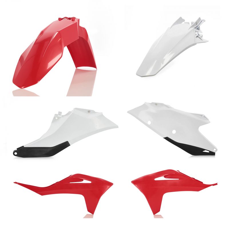 0024630.343 PLASTIC KIT 343 - Rosso/Bianco GAS GAS EX 300 2021-2023 Acerbis
