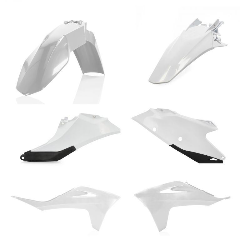 0024630.237 PLASTIC KIT 237 - Bianco/Nero GAS GAS MC 250 2022-2023 Acerbis