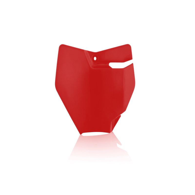 0021815.110 TABELLA PORTANUMERO ANTERIORE 110 - Rosso KTM SX 65 2016-2023 Acerbis