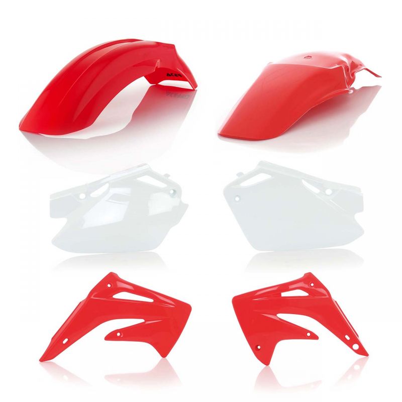 0007528.553.003 KIT PLASTICHE PER HONDA 553.003 - Replica 003 HONDA CR 85 R 2003-2007 Acerbis