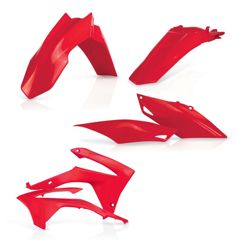 0016899.110 KIT PLASTICHE PER HONDA 110 - Rosso HONDA CRF 450 R 2013-2016 Acerbis