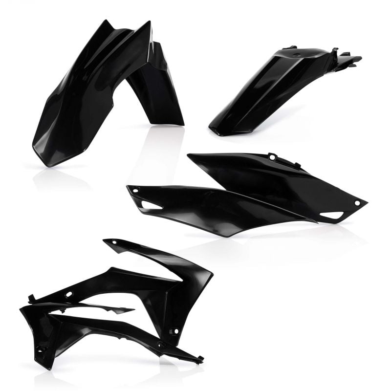 0016899.090 KIT PLASTICHE PER HONDA 090 - Nero HONDA CRF 250 R 2014-2017 Acerbis