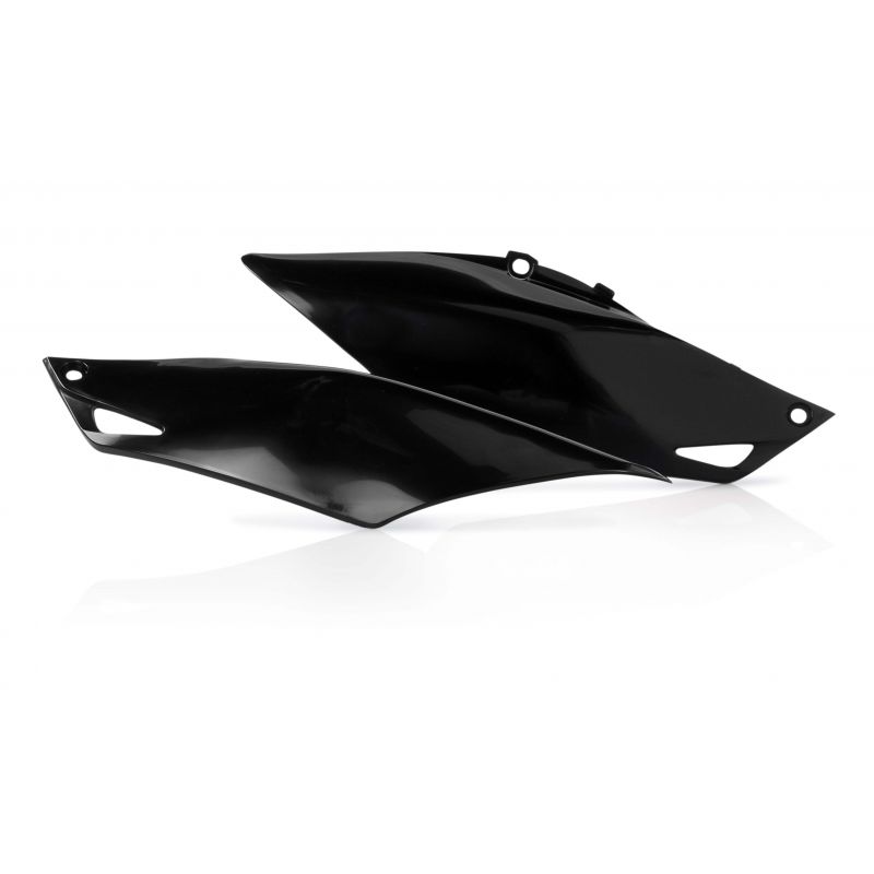 0016891.090 PORTANUMERO LATERALI 090 - Nero HONDA CRF 450 R 2013-2016 Acerbis