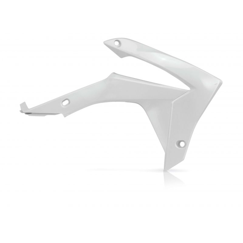 0016890.030 SPOILER RADIATORI 030 - Bianco HONDA CRF 250 R 2014-2017 Acerbis