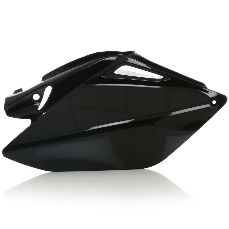 0009175.090 PORTANUMERO LATERALI 090 - Nero HONDA CRF 250 R 2006-2009 Acerbis