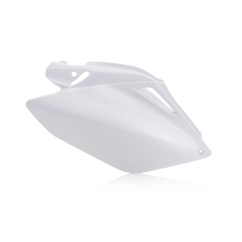 0009175.030 PORTANUMERO LATERALI 030 - Bianco HONDA CRF 250 R 2006-2009 Acerbis