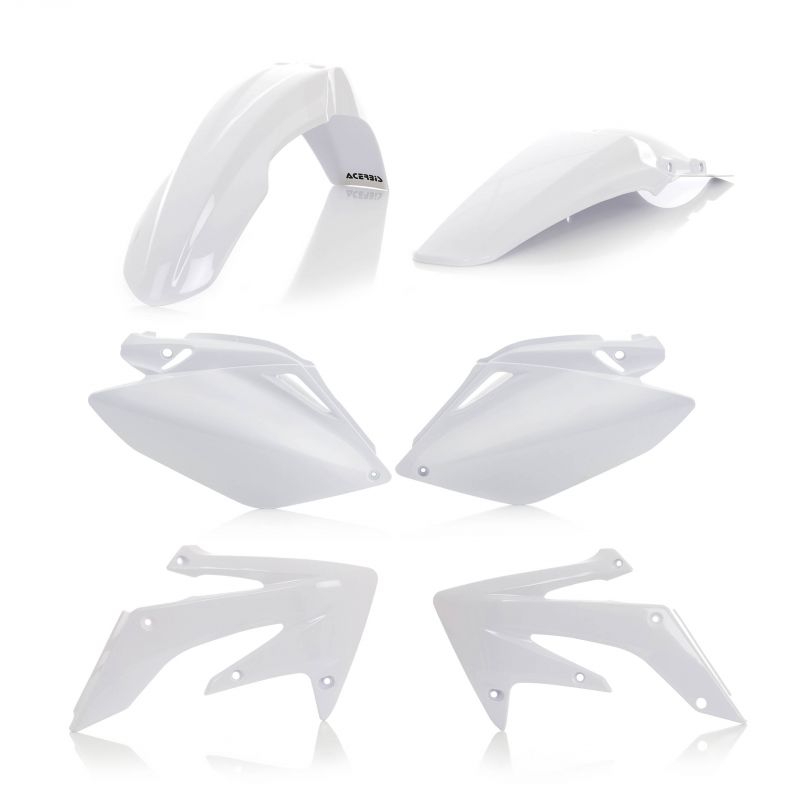 0009177.030 KIT PLASTICHE PER HONDA 030 - Bianco HONDA CRF 250 R 2006-2009 Acerbis