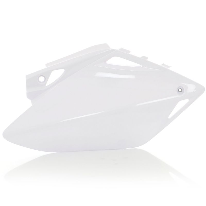 0010291.030 PORTANUMERO LATERALI 030 - Bianco HONDA CRE 450 F 2007-2008 Acerbis