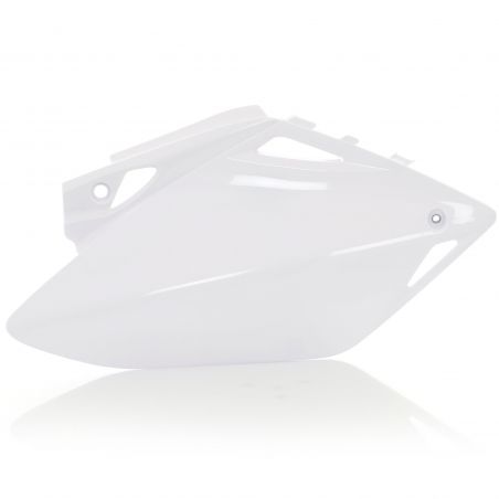 0010291.030 PORTANUMERO LATERALI 030 - Bianco HONDA CRE 450 F 2007-2008 Acerbis